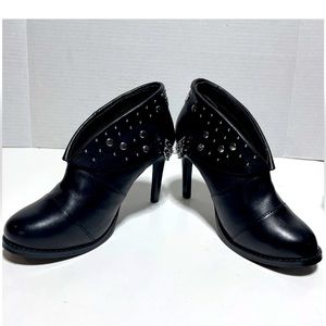 Harley Davidson Stiletto Booties - Size 10